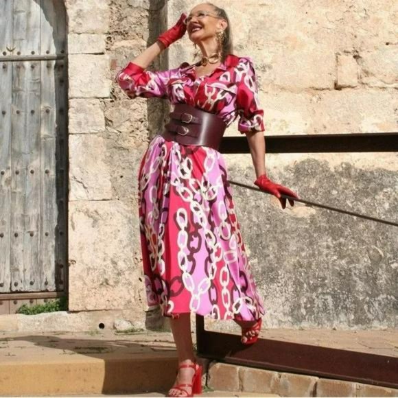 ZARA LEATHER SASH BELT BURGUNDY - Picture 6 of 6